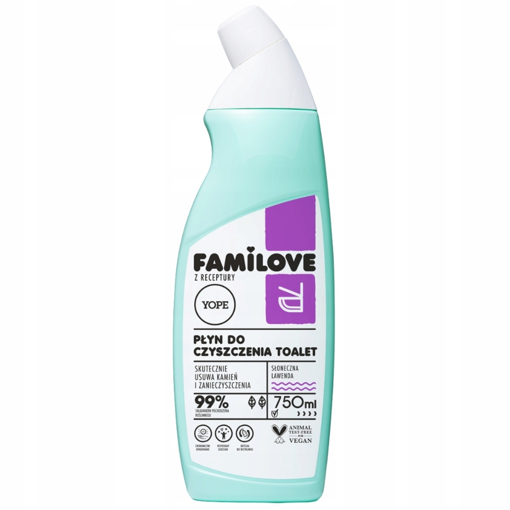 Yope Familove Uniwersalny Płyn Do Czyszczenia Powierzchni Lawenda 750ml