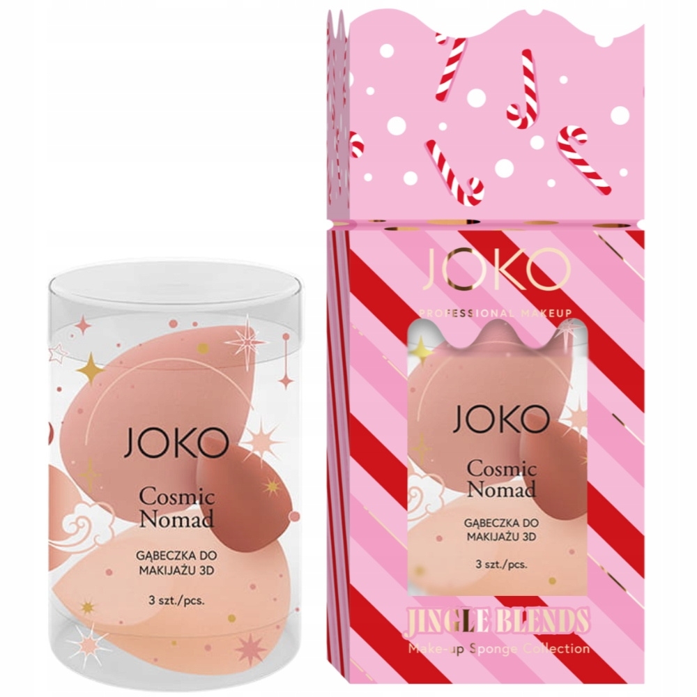 Joko Jingle Blends Zestaw Prezentowy Gąbek Do Makijażu Cosmic Nomad 3 szt