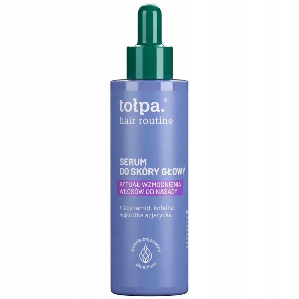 Tołpa Hair Routine Wzmacniające Kojące Serum Do Skóry Głowy z Kofeiną 100ml