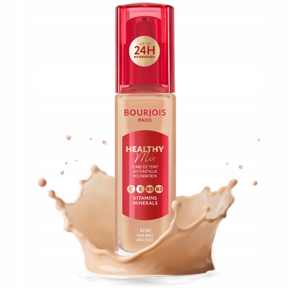 Bourjois Healthy Mix Rozświetlający Podkład Do Twarzy 52.5C Rose Beige