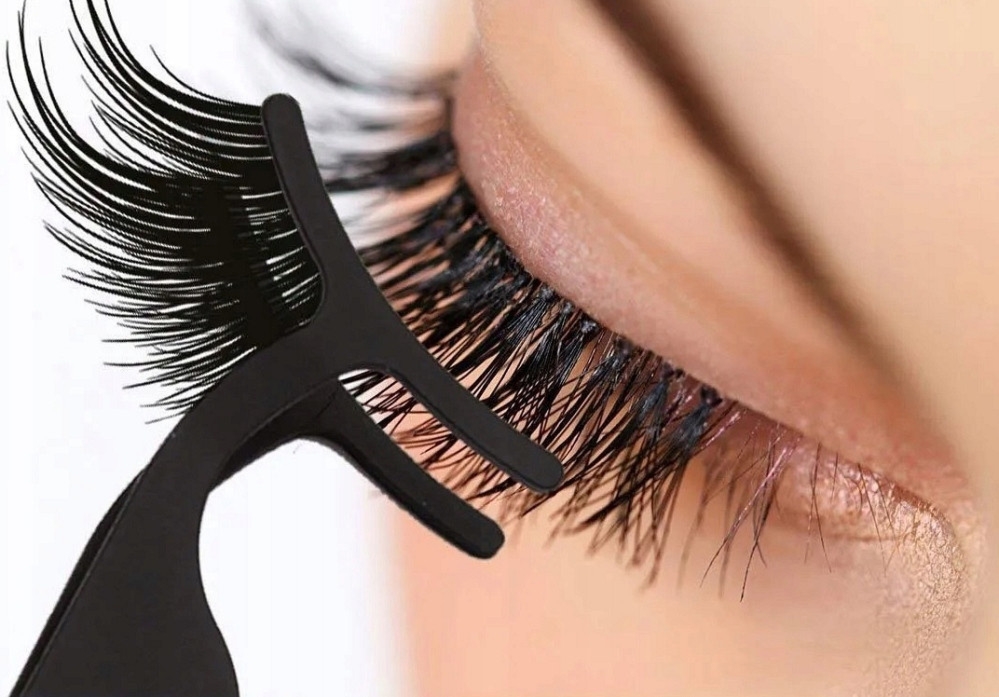 CoolStaff Rzęsy Magnetyczne 7 Par + Pęseta + 2 x Eyeliner