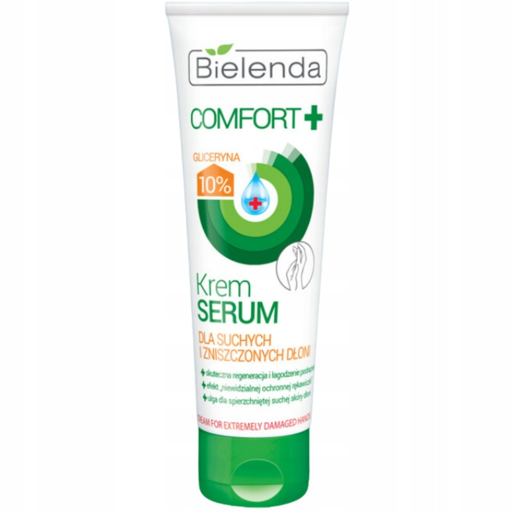 Bielenda Comfort Regenerująco Łagodzący Serum Krem Do Rąk z Gliceryną 75ml