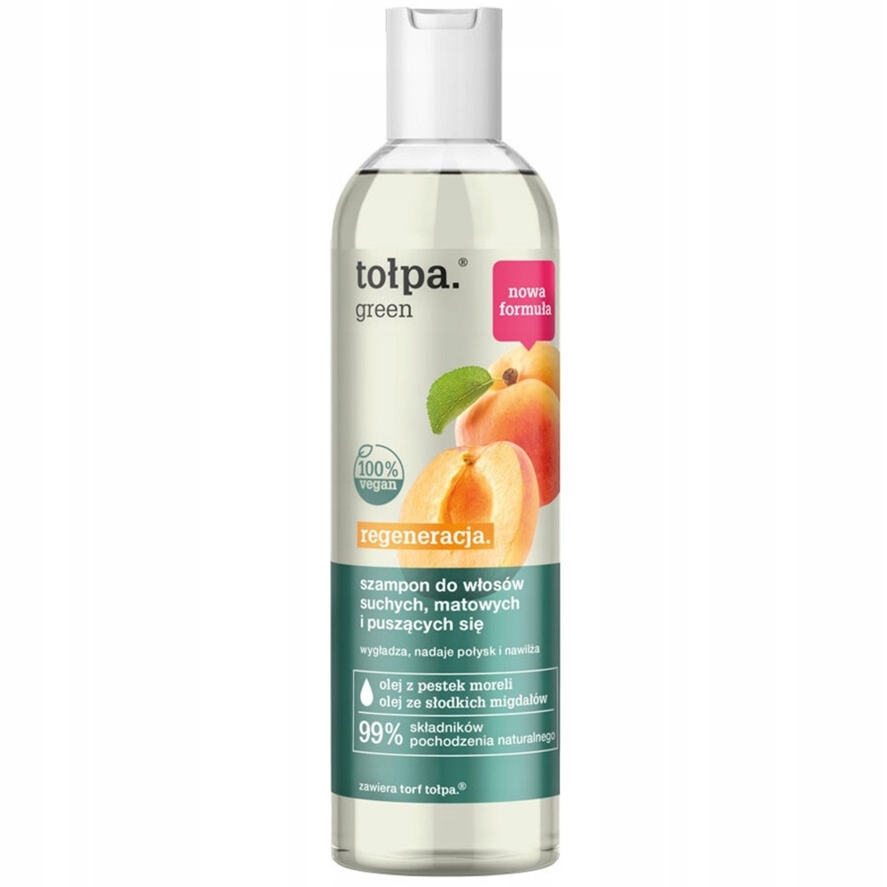 Tołpa Green Regenerujący Szampon Do Włosów Suchych i Puszących Się 300ml