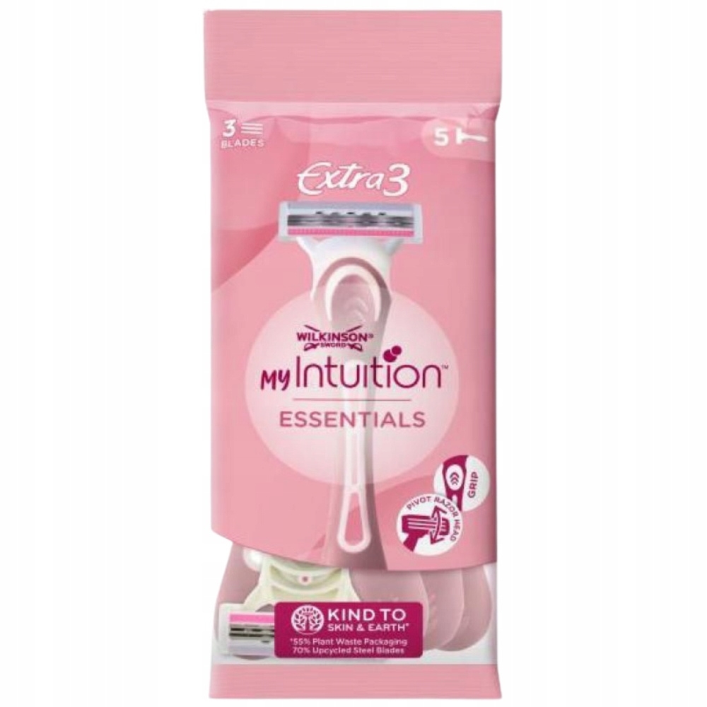 Wilkinson Extra 3 myIntuition Essentials Maszynka Do Golenia Damska 5 szt