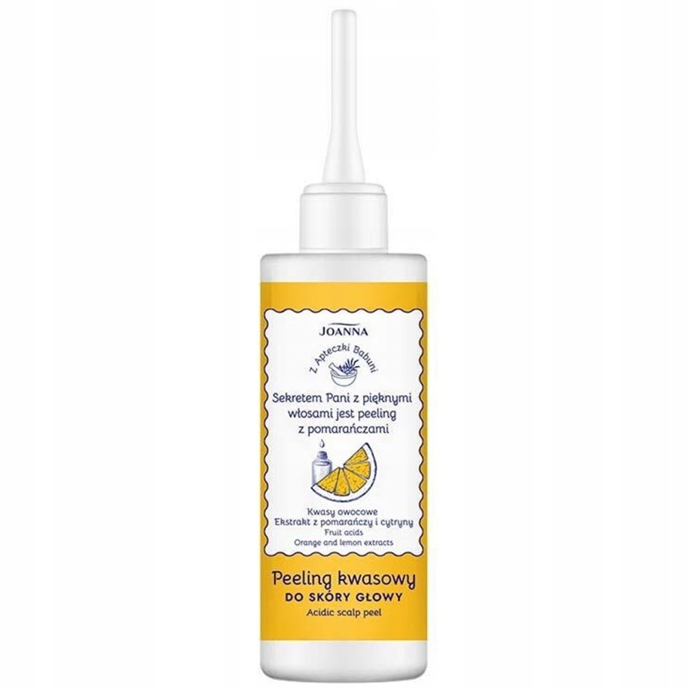 Joanna z Apteczki Babuni Kwasowy Peeling Do Skóry Głowy Pomarańcza 150ml