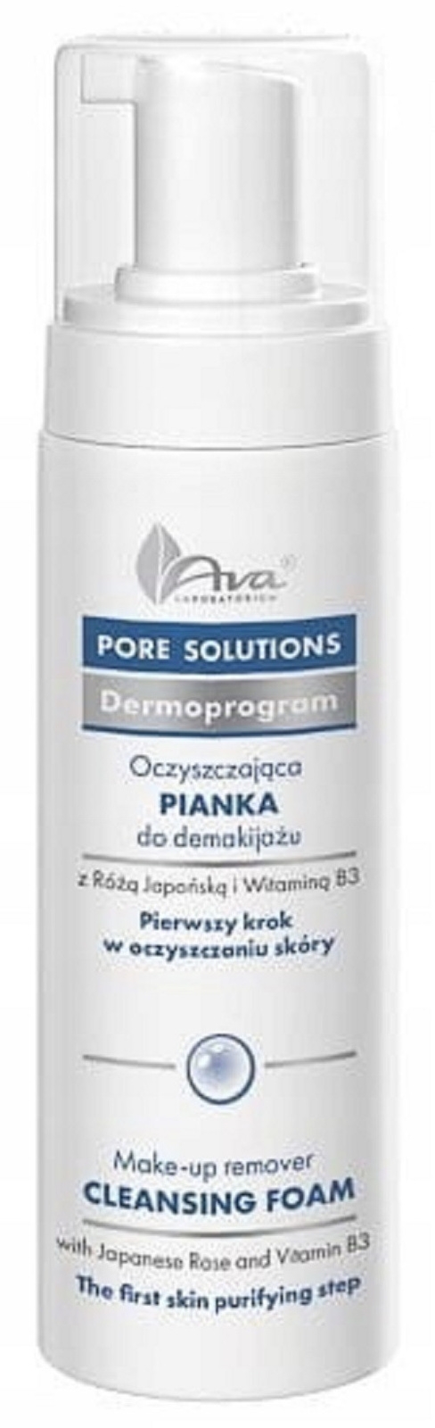 AVA PORE SOLUTIONS Oczyszczająca Pianka Demakijaż
