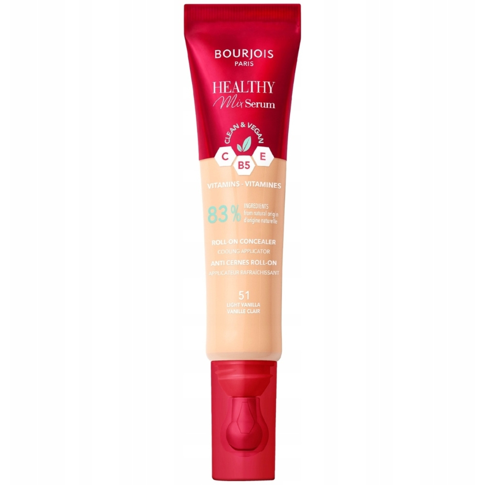 Bourjois Healthy Mix Serum Korektor Pod Oczy Do Twarzy 51 Light Vanilla