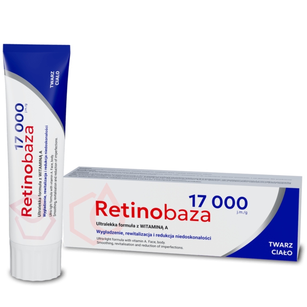 Retinobaza Rewitalizujący Krem Do Twarzy i Ciała z Witaminą A 17 000 30g