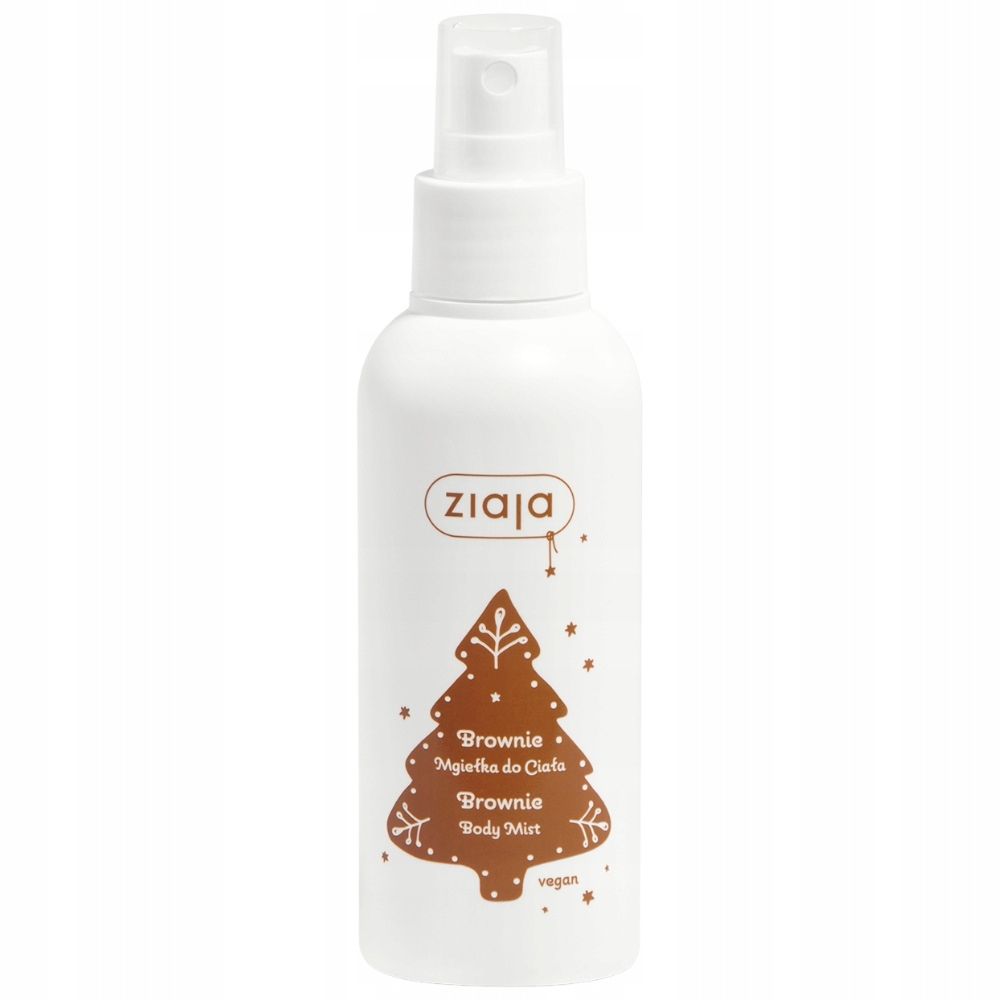 Ziaja Brownie Świąteczna Mocno Aromatyczna Mgiełka Do Ciała Włosów 100ml