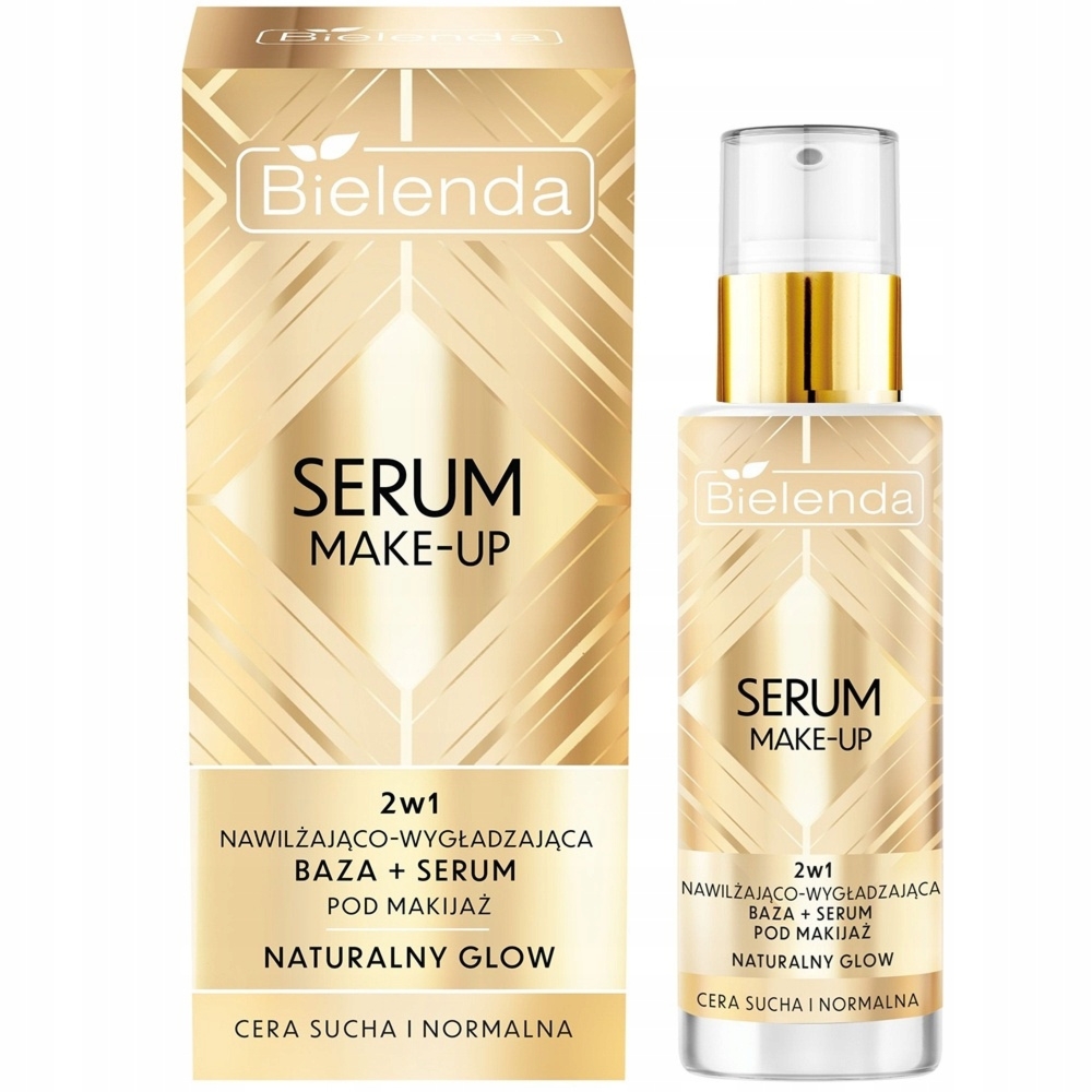 Bielenda Serum Do Twarzy Nawilżająco Wygładzające Baza Pod Makijaż 2w1 30ml