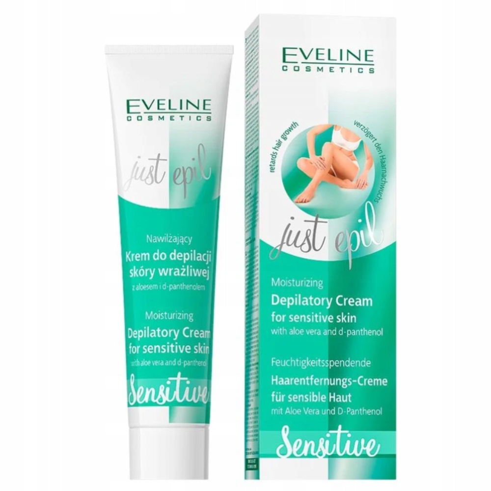 Eveline Krem Do Depilacji Just Epil Nawilżający Skóra Wrażliwa 125ml