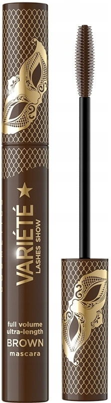 Eveline Variete Tusz Do Rzęs Mascara Brązowa Brown