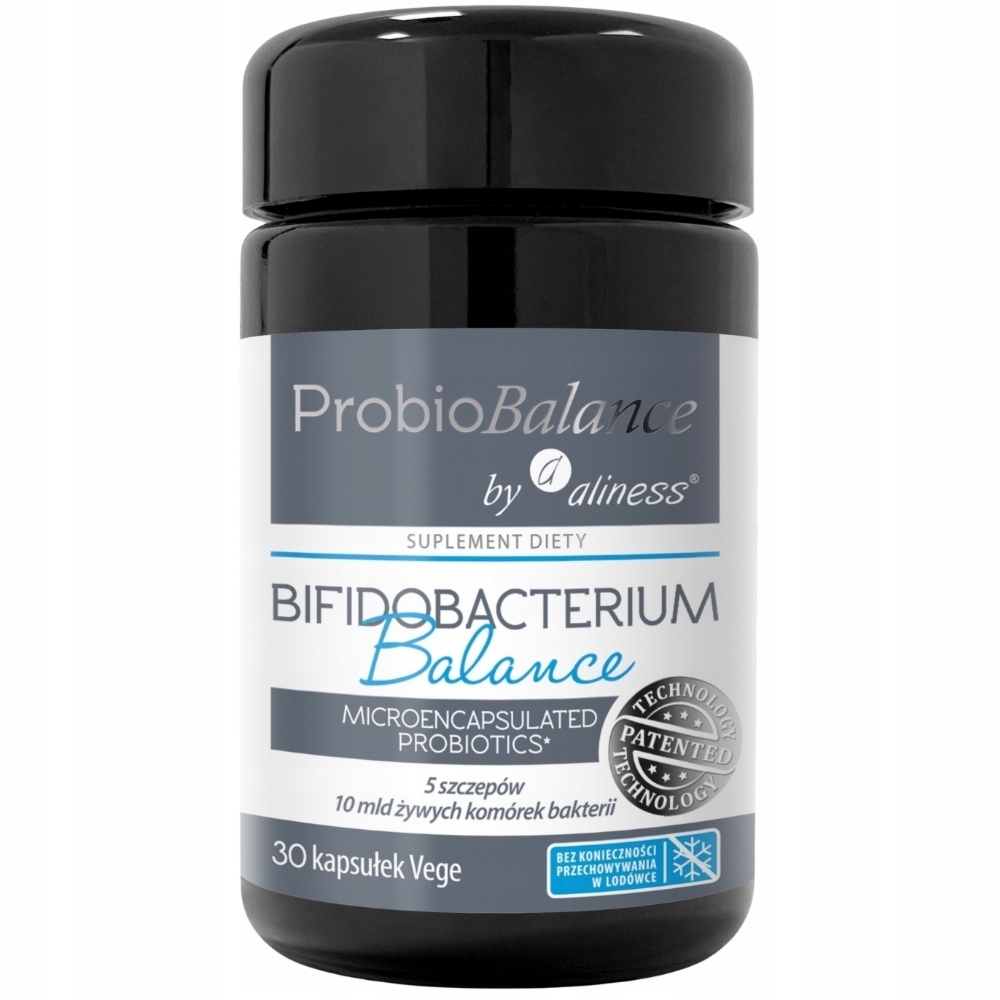 Aliness ProbioBalance Probiotyk Bifidobacterium 5 Szczepów Jelita 30 Kaps