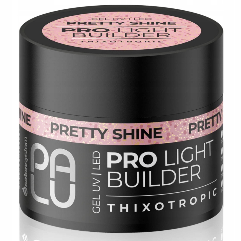 Palu Pro Light Builder Gel Żel Budujący z Drobinkami Pretty Shine 45g
