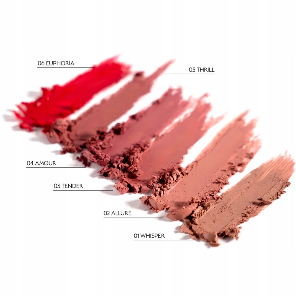 Claresa Satin Lipstick Kremowa Szminka Pomadka Do Ust w Sztyfcie 6 Euphoria