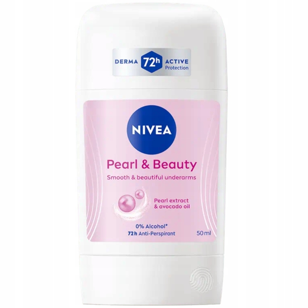 Nivea Pearl Beauty 72H Antyperspirant Damski w Sztyfcie Perły Awokado 50ml
