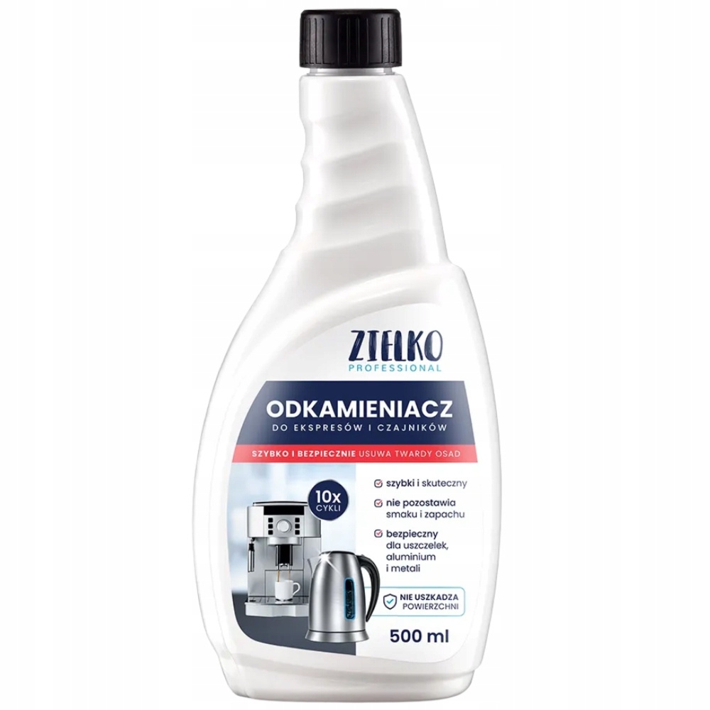 Zielko Professional Odkamieniacz Do Czajników Ekspresów Usuwa Zapach 500ml