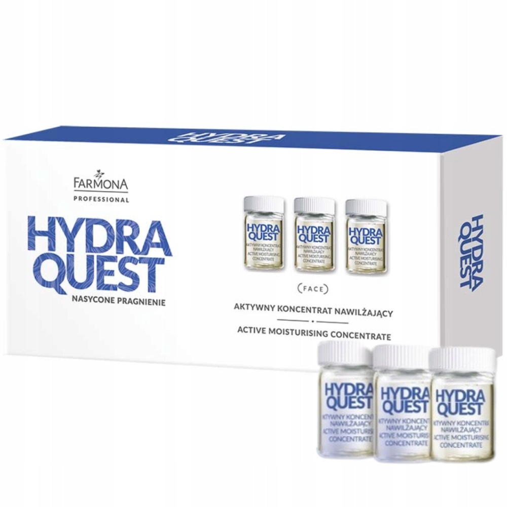 Farmona Professional Hydra Quest Aktywny Koncentrat Nawilżający 10x5ml