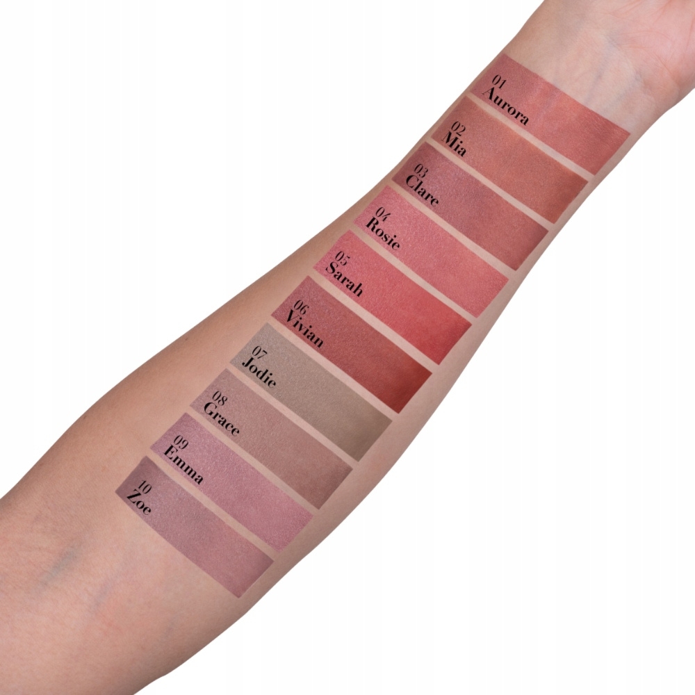 Pierre Rene Satin Pure Lipstick Pomadka Do Ust Satynowa 08 Grace 4,8g