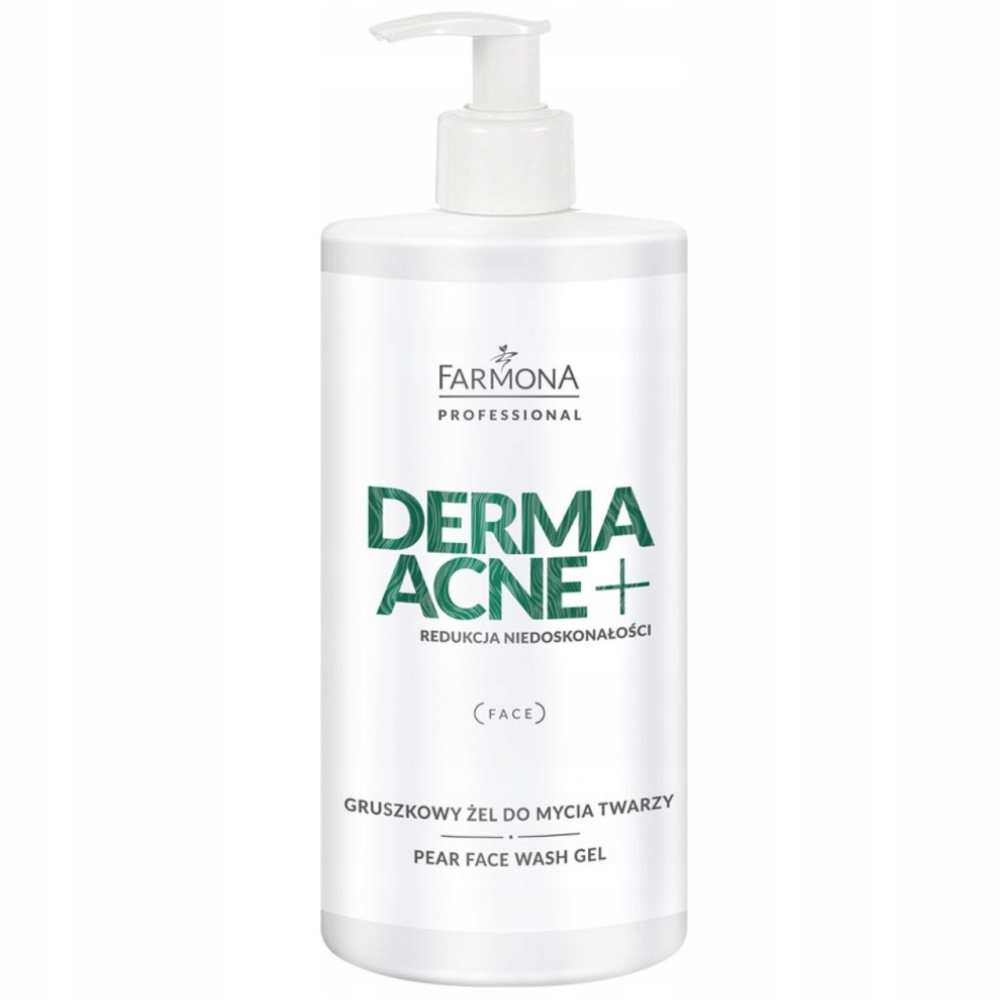 Farmona Professional Dermaacne+ Gruszkowy Żel Do Mycia Twarzy Trądzik 500ml
