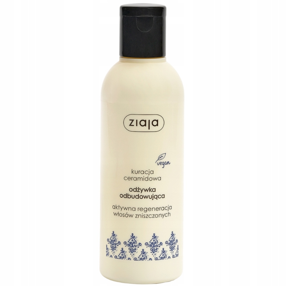 Ziaja Ceramidowa Odbudowująca Odżywka Do Włosów Zniszczonych Jojoba 200ml