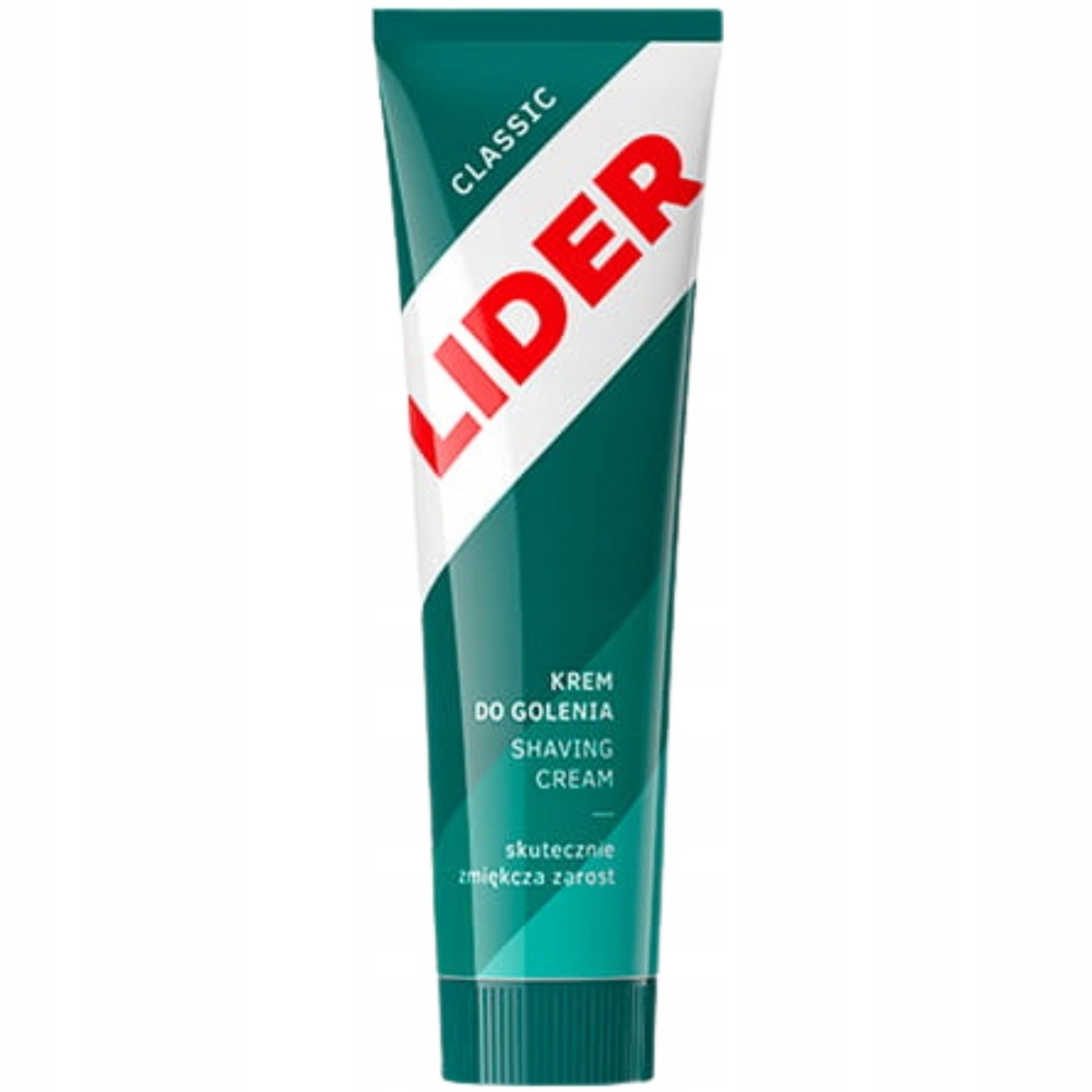 Lider Classic Zmiękczający Krem Do Golenia Dla Mężczyzn Nawilżający 65g