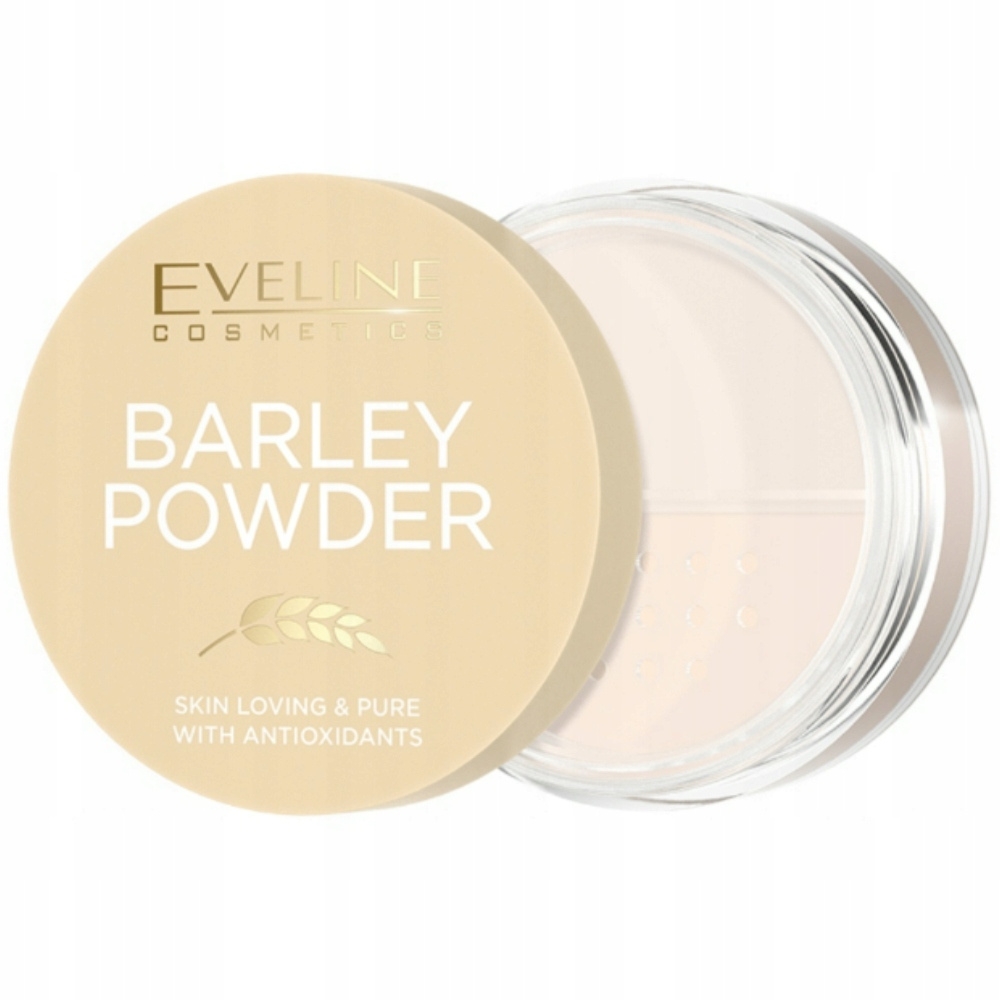 Eveline Barely Powder Wygładzający Sypki Puder Do Twarzy Jęczmienny 8g
