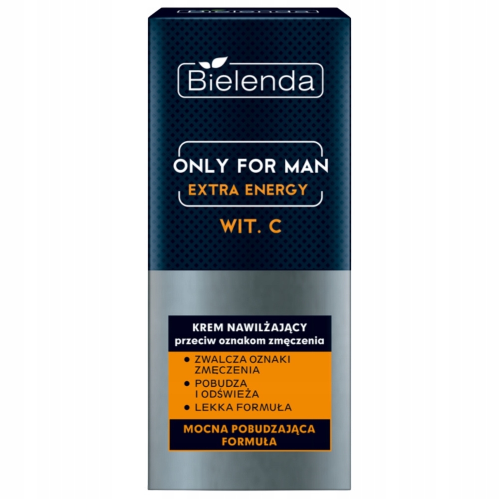Bielenda Only For Man Extra Energy Nawilżający Krem Do Twarzy z Witaminą C