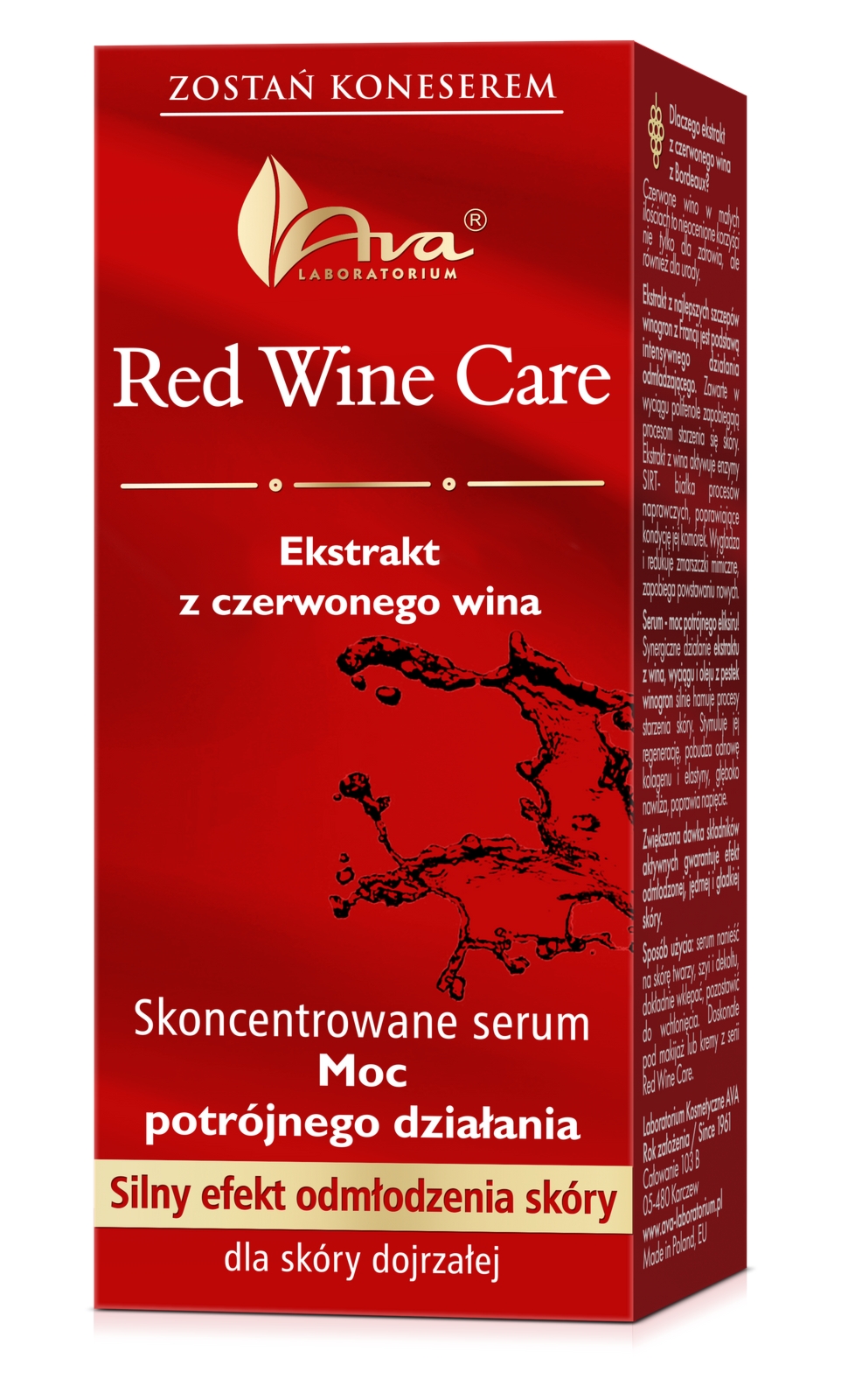 AVA Red Wine Cera Dojrzała Skoncentrowane Serum
