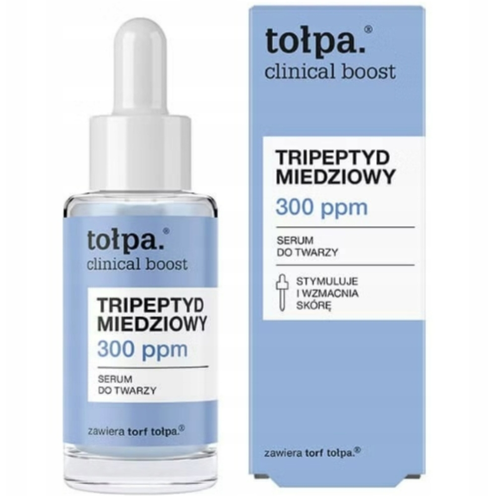 Tołpa Clinical Boost Ujędrniające Serum Do Twarzy Tripeptyd Miedziowy 30ml