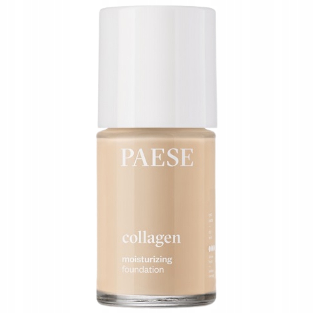 Paese Collagen Kolagenowy Nawilżający Podkład Do Twarzy 302N Beige 30ml