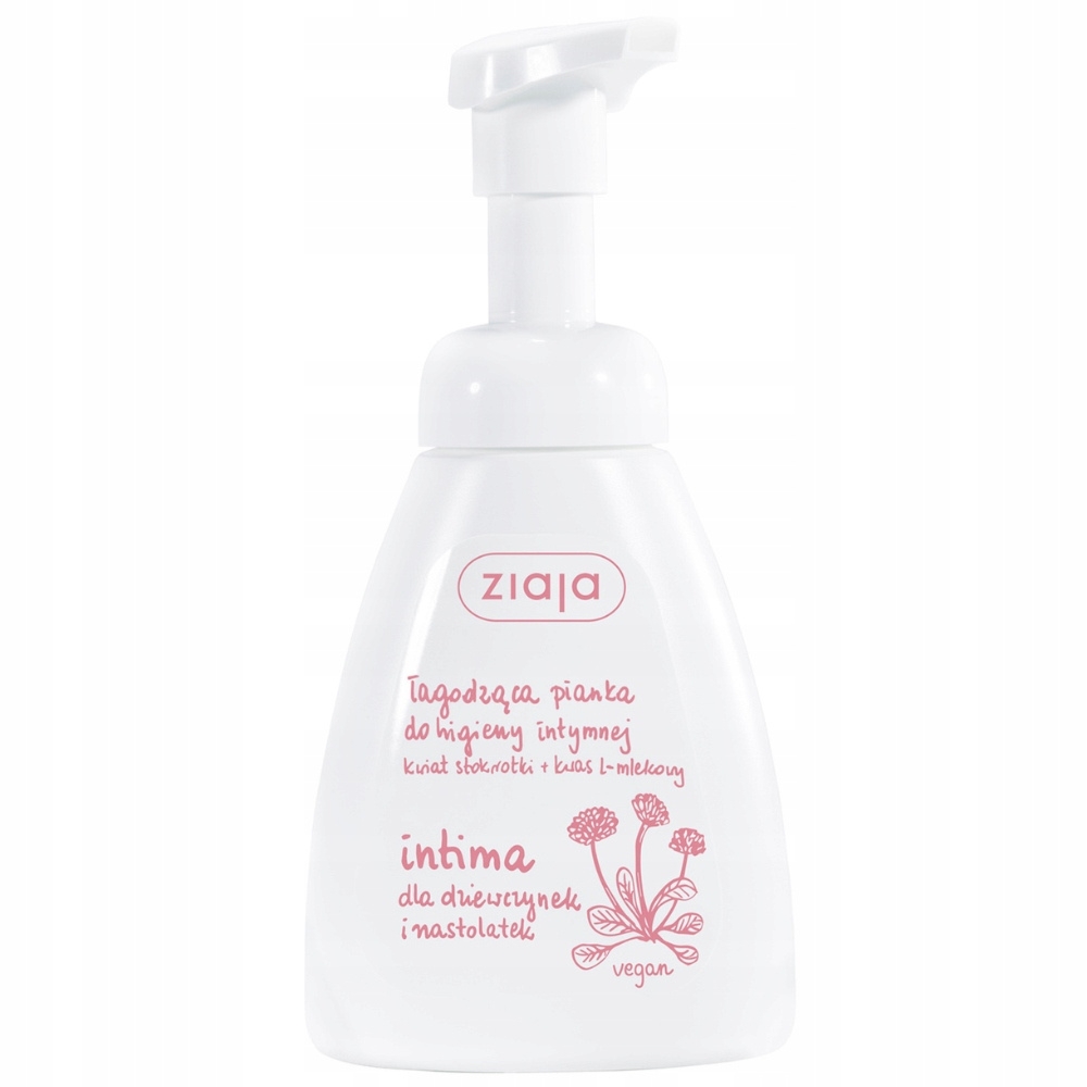Ziaja Intima Łagodząca Pianka Do Higieny Intymnej z Kwasem Mlekowym 250ml