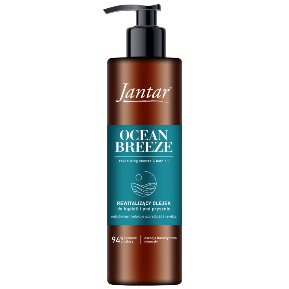 Jantar Rewitalizujący Olejek Pod Prysznic i Do Kąpieli Ocean Breeze 400ml