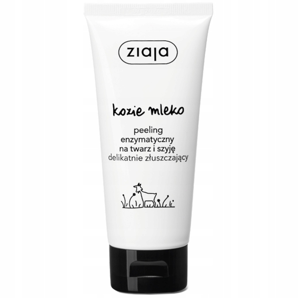Ziaja Kozie Mleko Enzymatyczny Peeling Do Twarzy i Szyi Złuszczający 75ml