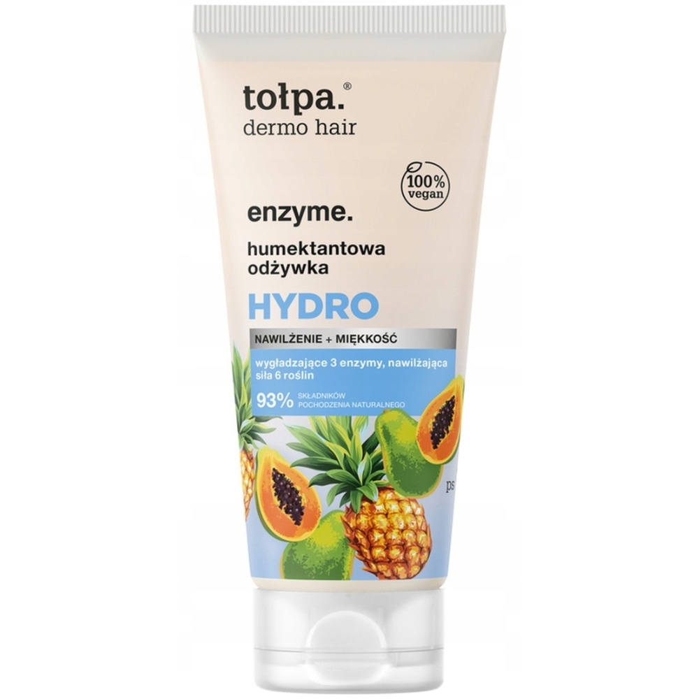 Tołpa Dermo Hair Enzyme Humektantowa Odżywka Do Włosów Suchych Hydro 200ml