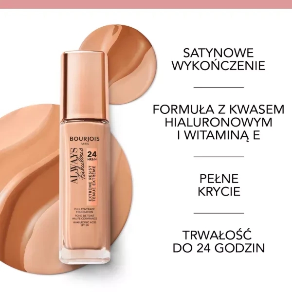Bourjois Podkład Always Fabulous  125 Ivory