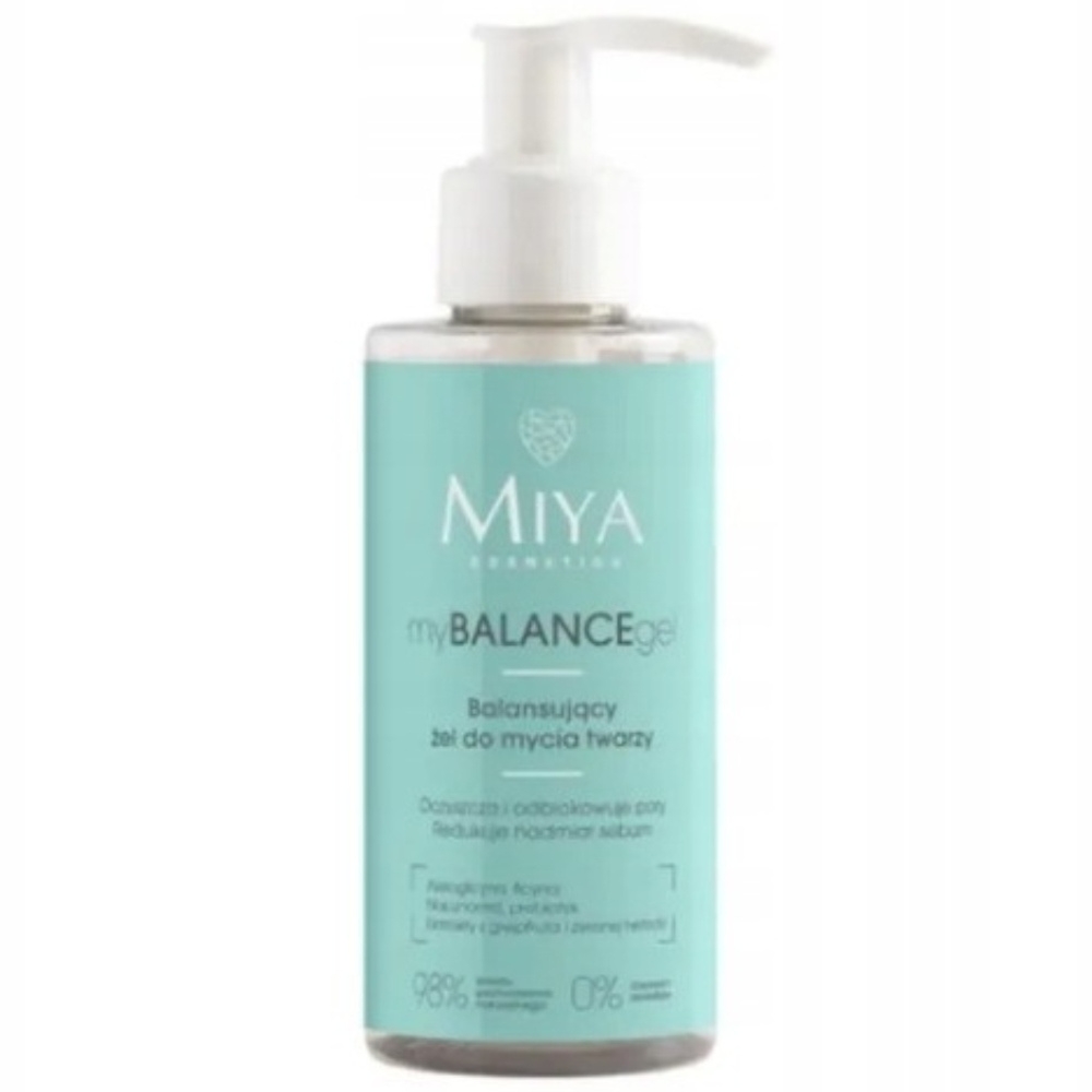Miya myBALANCEgel Oczyszczający Żel Do Mycia Twarzy Balansujący 140ml