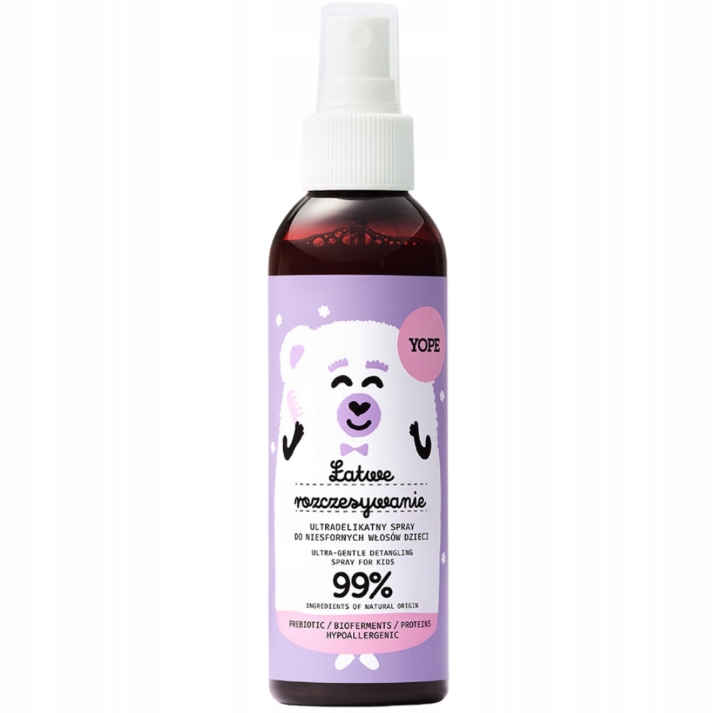 Yope Ultradelikatny Spray Ułatwiający Rozczesywanie Włosów Dla Dzieci 150ml