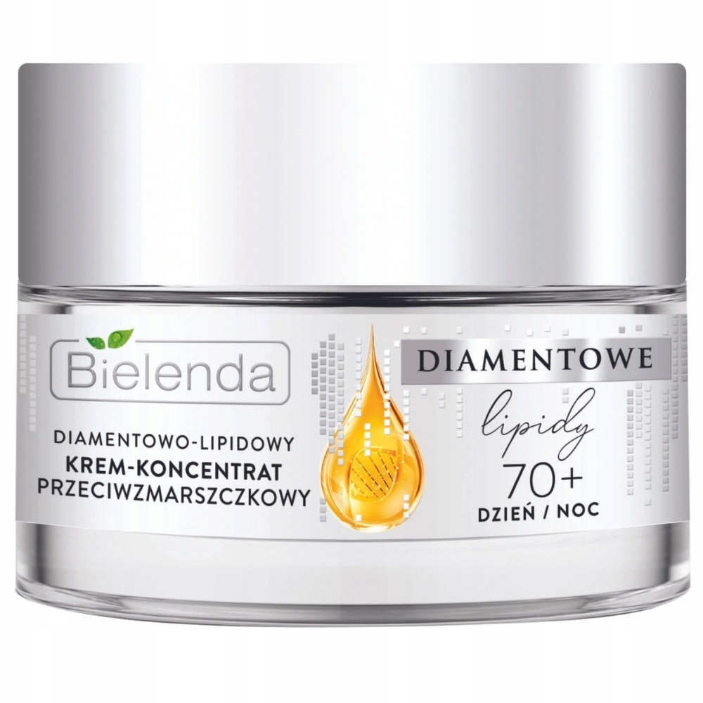 Bielenda Diamentowe Lipidy Przeciwzmarszczkowy Krem Do Twarzy 70+ 50ml
