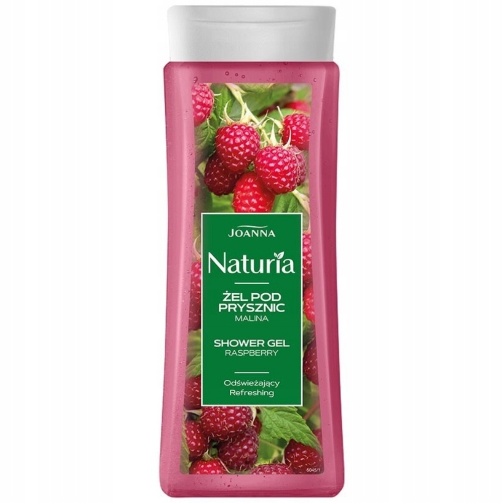 Joanna Naturia Odświeżający Owocowy Żel Pod Prysznic Słodka Malina 300ml