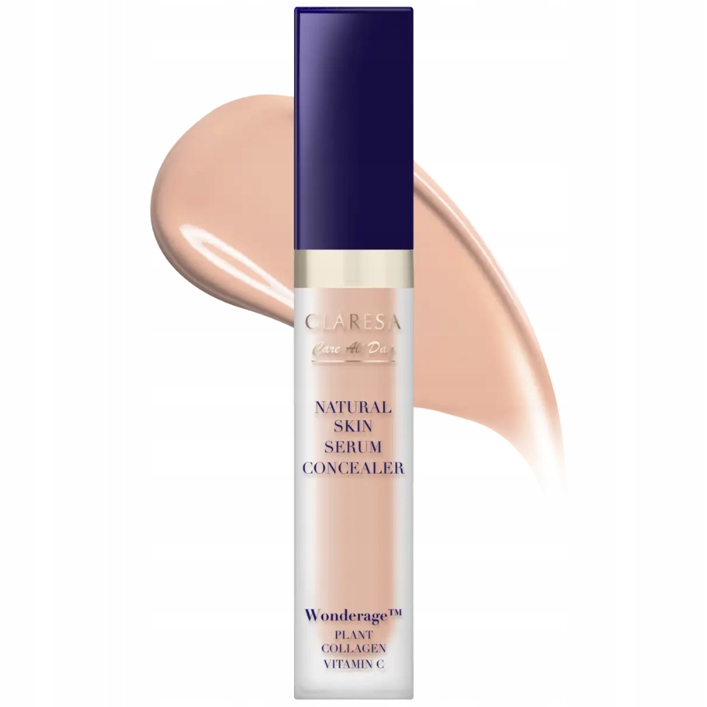Claresa Care All Day Korektor Serum Pod Oczy Do Twarzy 1N Light Neutral 7ml