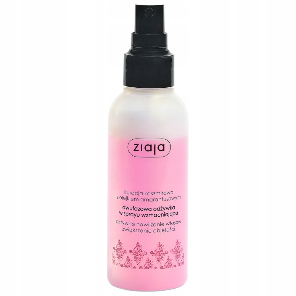 Ziaja Kaszmirowa Dwufazowa Wzmacniająca Odżywka Do Włosów Spray 125ml