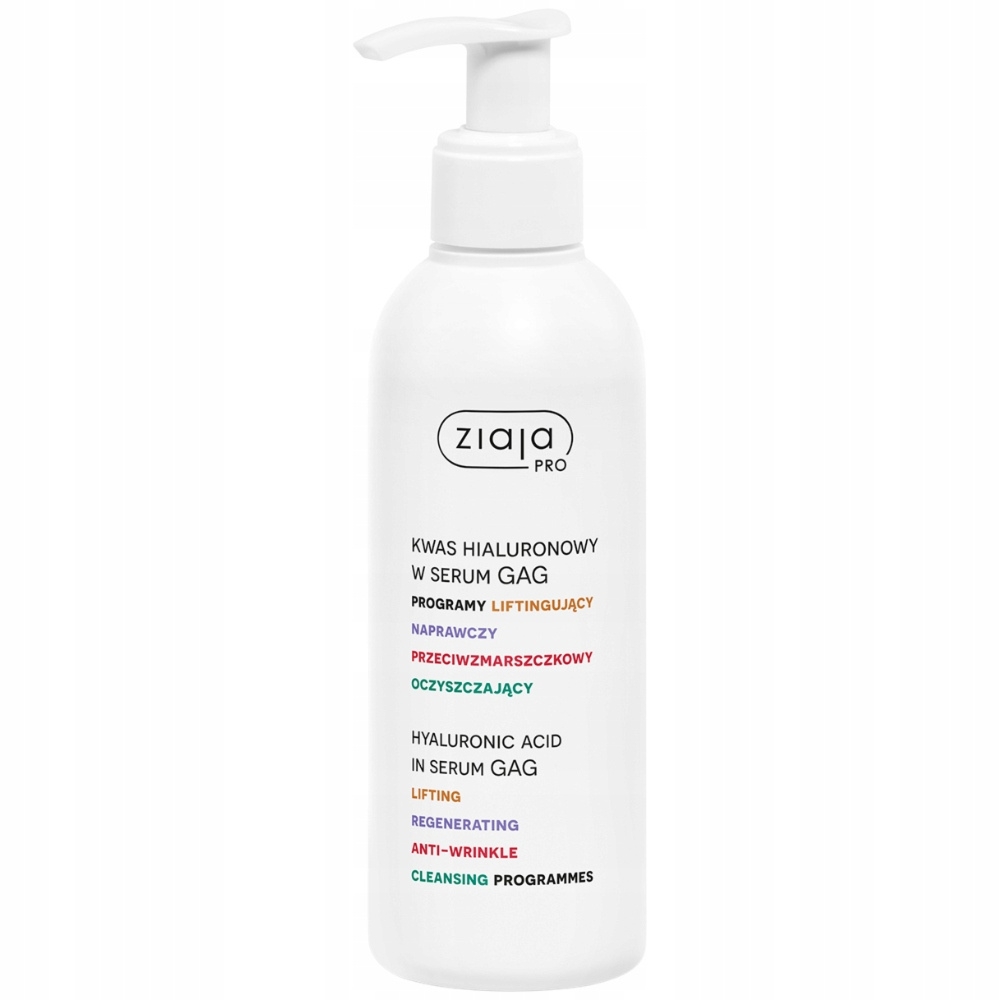 Ziaja PRO Kwas Hialuronowy w Serum Do Twarzy Lifting i Nawilżenie 200ml