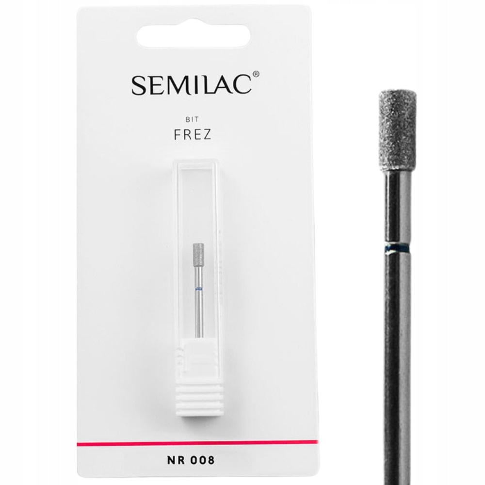 Semilac Diamentowy Frez Do Paznokci Manicure Pedicure Skórek Mikro Walec 08