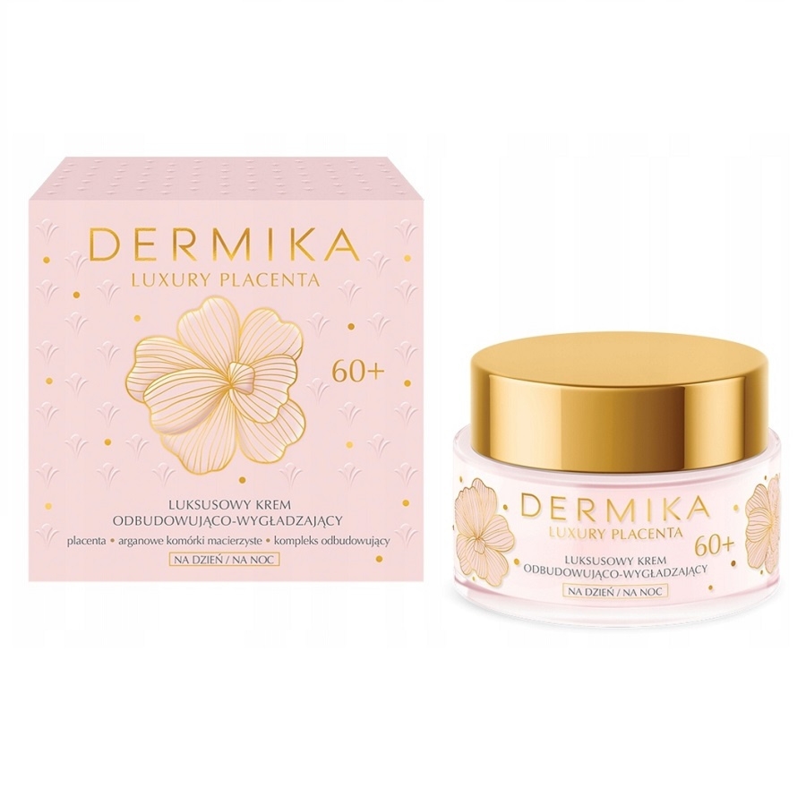 Dermika Luxury Placenta 60+ Krem Do Twarzy Na Dzień i Na Noc