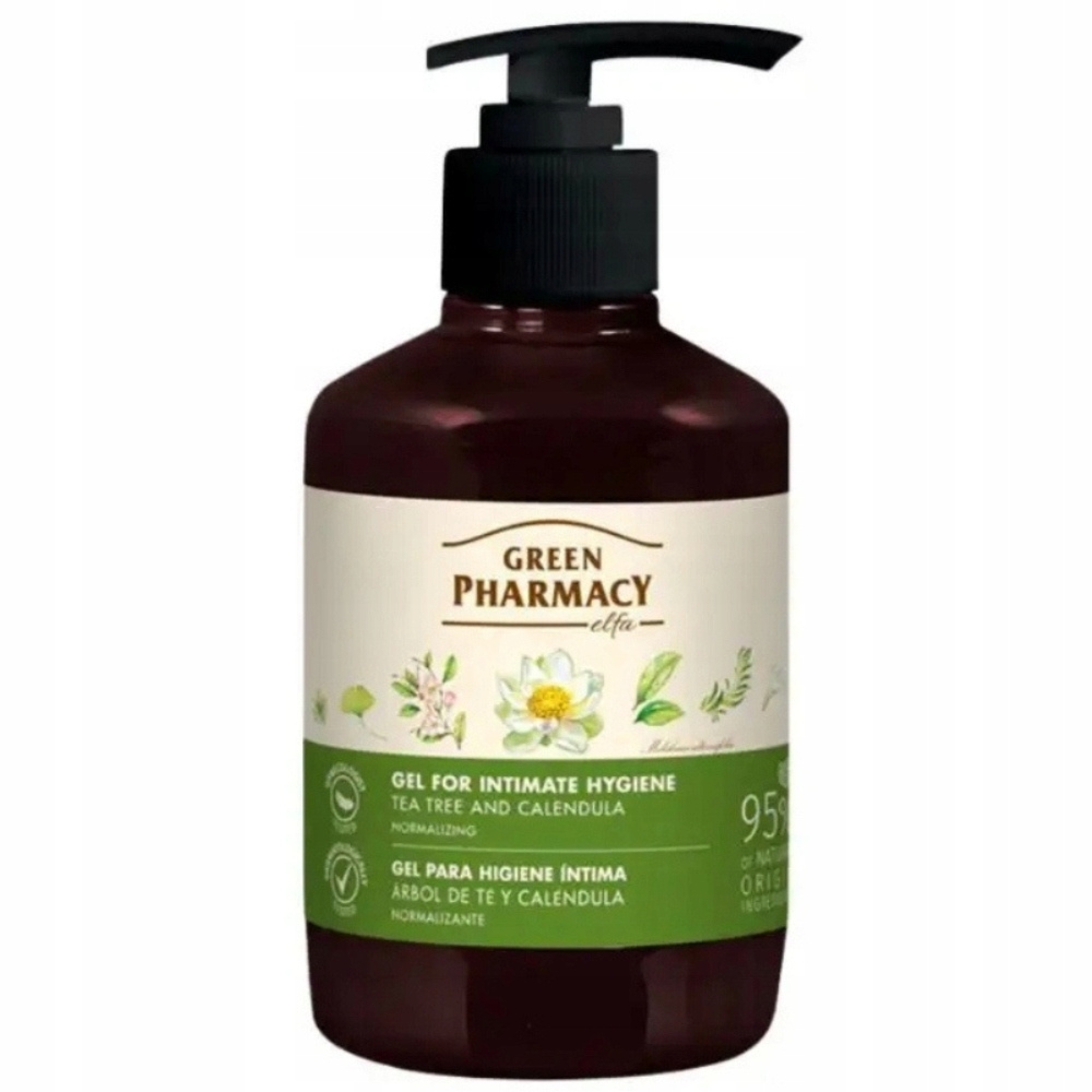 Green Pharmacy Normalizujący Żel Do Higieny Intymnej Drzewo Herbaciane 370ml