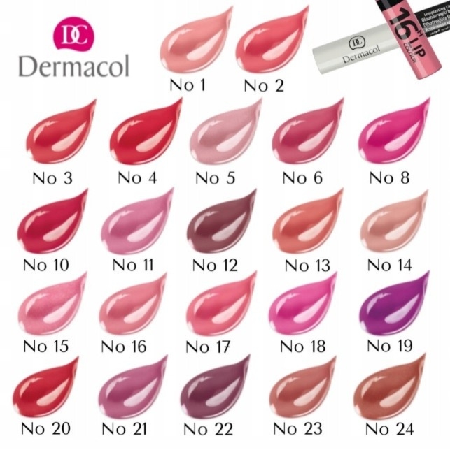Dermacol 16h Lip Colour Długotrwała Pomadka 2w1 12