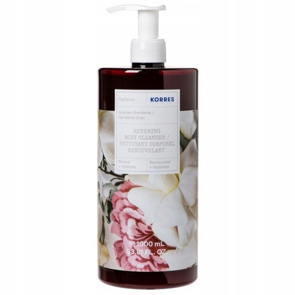 Korres Regenerująco Nawilżający Żel Pod Prysznic Grecka Gardenia 1000ml