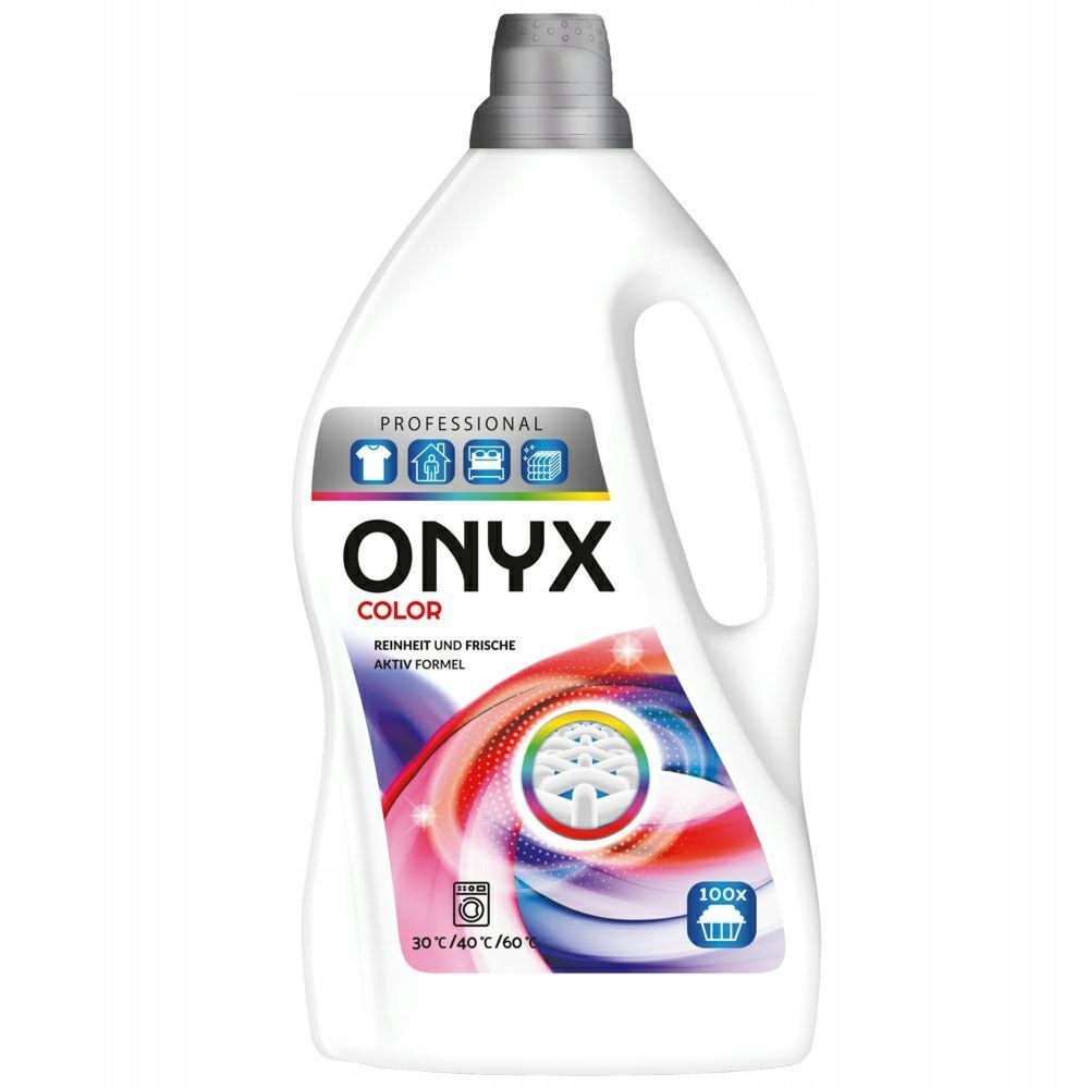 Onyx Color Żel Do Prania Tkanin Kolorowych Kolorów Koncentrat 100 Prań 4L