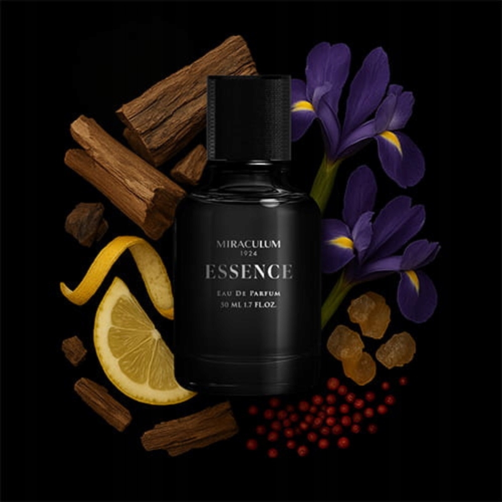 Miraculum Noir Essence Woda Perfumowana Męska EDP Drzewno Przyprawowa 50ml
